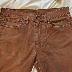 brown corduroy levi’s